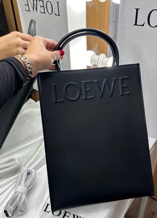 Кожаная сумка loewe