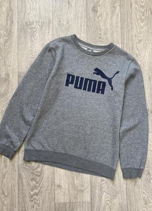 Сірий світшот puma розмір xs - s