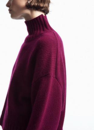Кашеміровий светр з високим горлом cos 11775990025 фото