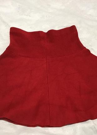 Юбка zara basic collection knit skirt size m9 фото