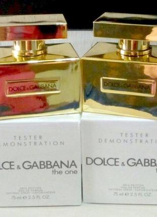 Dolce & gabbana the one gold limited edition✨original edp 5 мл затест парфюм.вода9 фото