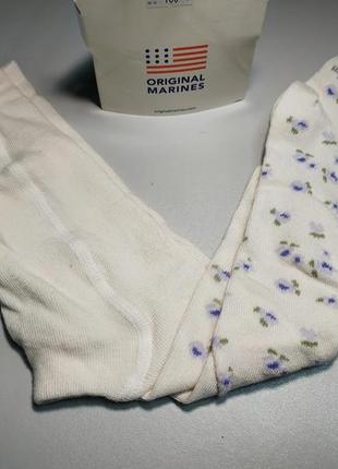 Колготки на дівчинку 6/9 місяців колготи original marines