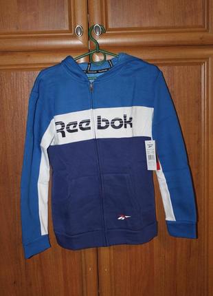 Спортивна куртка худі reebok zip up hoodie 1641 фото