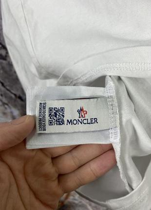 Чоловіча крута оригінальна футболка поло moncler6 фото