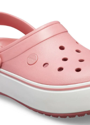 Кроксы cабо crocs на платформе3 фото