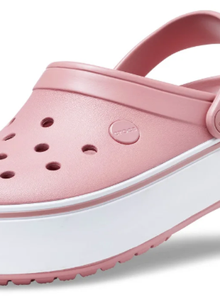 Кроксы cабо crocs на платформе7 фото