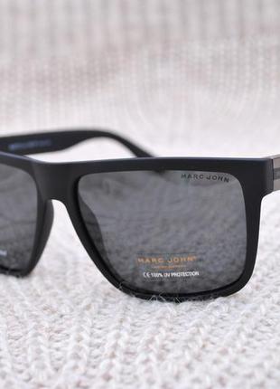 Фірмові сонцезахисні окуляри marc john polarized mj0772 на велике обличчя2 фото