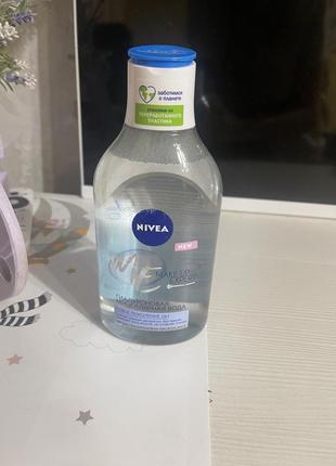 Міцелярна вода nivea micellair