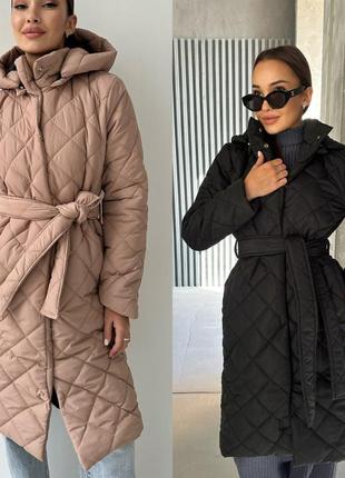 Женское модное зимние пальто