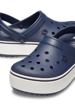 Кроксы cабо crocs на платформе1 фото