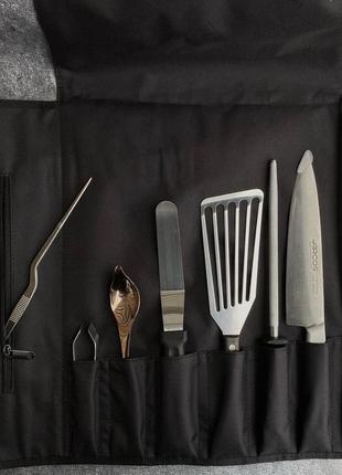 Скрутка для ножів та кухарського інвентарю (кухар кухар)1 фото