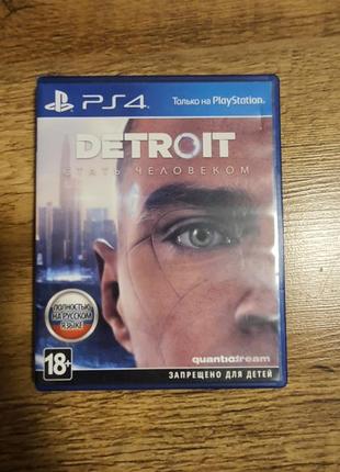 Диск  ps4. detroit