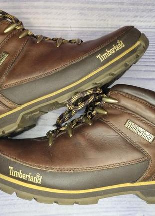 Ботинки кожаные timberland