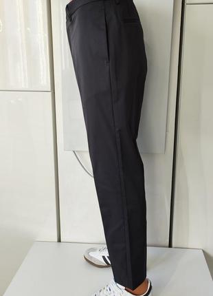 ♥️1+1=3♥️ mango solotex performance мужские брюки чинос slim fit  на резинке8 фото