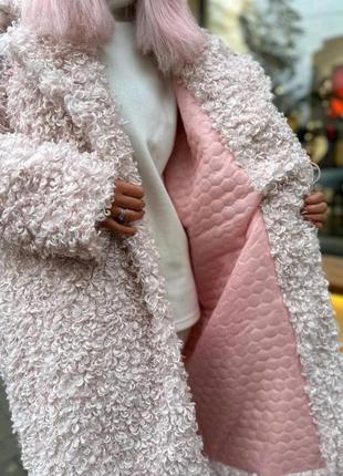 Шубка ❤️ каракуль эко 48 46 44 42 р размеры женская шуба дубленка куртка пуховик карлиган пальто плащ подкладка синтепон2 фото