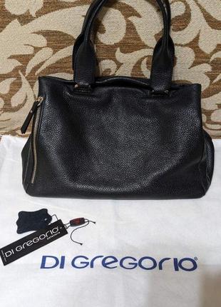 Сумка жіноча di gregorio натуральна шкіра італію