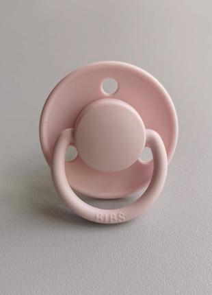 Соска пипка bibs de lux silicone blossom 0-36 міс силіконова3 фото