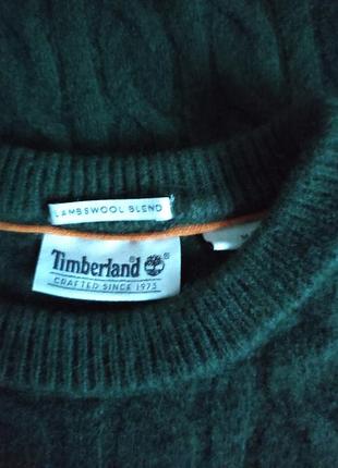 Мужской шерстяной свитер джемпер полувер timberland5 фото