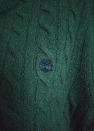 Мужской шерстяной свитер джемпер полувер timberland6 фото