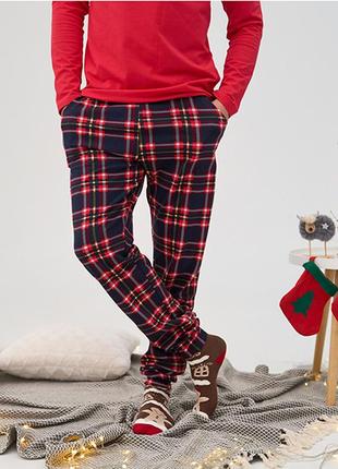 Пижама мужская с штанами новогодняя 144984 фото