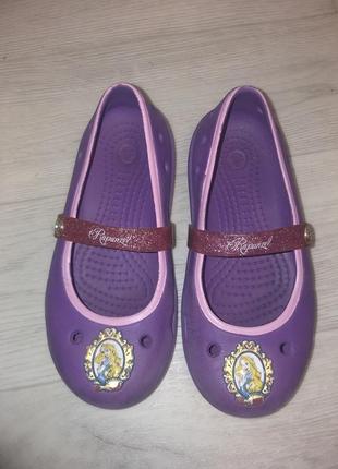 Ппляжеые балетки crocs 18см