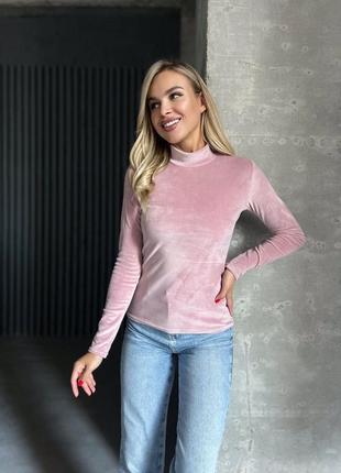 Гольф велюровий