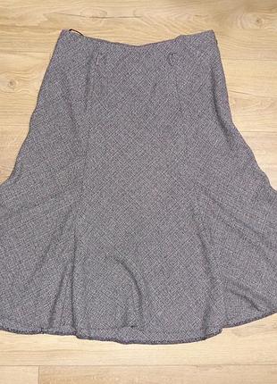 Серая юбка
