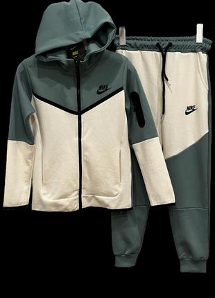 Детский подростковый спортивный костюм nike tech fleece р116-184