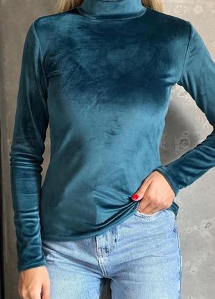 Гольф велюровий