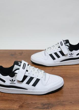 Adidas originals forum low кожаные кроссовки оригинал