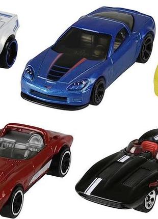 Набір із 5 автомобілів hot wheels 0385