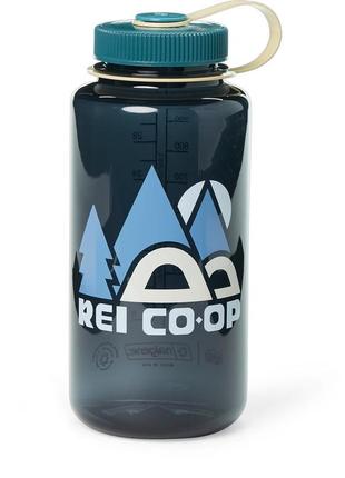 Фляга для воды nalgene wide mouth sustain 950ml (granite peak blue)