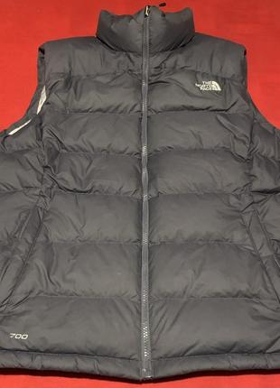 Жилетка he north face 700, пух, оригінал, р.xl woman в ідеалі