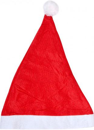 Шапка новогодняя санты большая 60х38см арт.6241-2