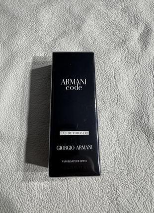Giorgio armani armani code edt travel size 15ml