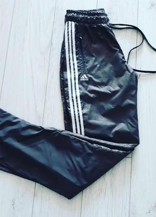 Плащевые штаны adidas
