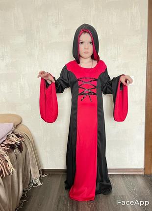 Карнавальна сукня у вікторіанському стилі 12 15 років1 фото