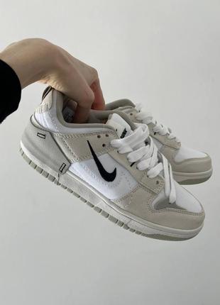 Кросівки dunk low disrupt 2 “pale ivory black”