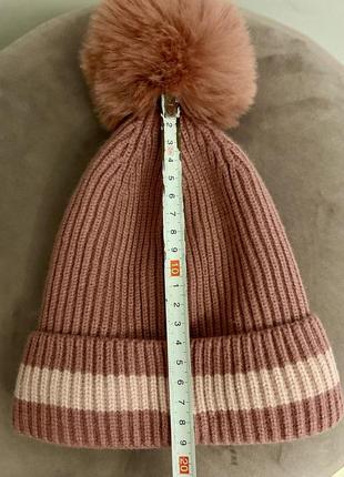 Теплая зимняя шапка для девочек pepco disney6 фото