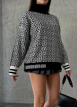 Стильный премиум свитер женский качественный3 фото