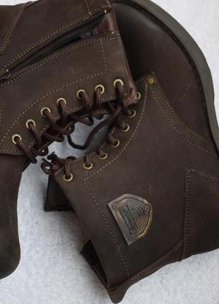 Кожаные утепленные ботинки полусапоги salvador boots р. 40 на р. 415 фото