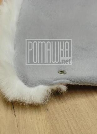 Детский зимний конверт - чехол в коляску for kids mini и муфта на флисе с меховой...