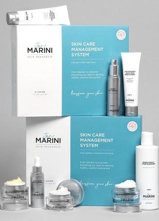 Набор, 5 продуктов jan marini skin care management system normal/combination skin spf 33