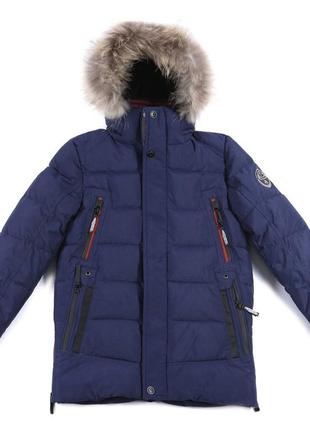 Зимняя куртка для мальчика кико 152
