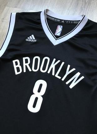 Чоловіча баскетбольна джерсі adidas brooklyn nets3 фото