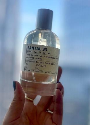 Le labo santal 33 100ml ле лабо сантал 33 парфуми