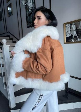 Дубленка люкс