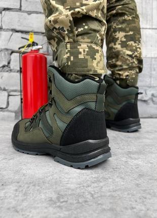 Зимние ботинки military force утепленные свинца5 фото
