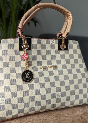 Сумка louis vuitton на три отделения.9 фото