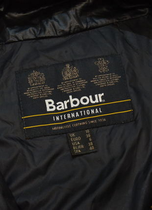 Barbour international шикарная куртка пуховик из новых коллекций оригинал6 фото